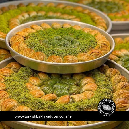 Baklavas in Tray | Authentic Turkish Baklava