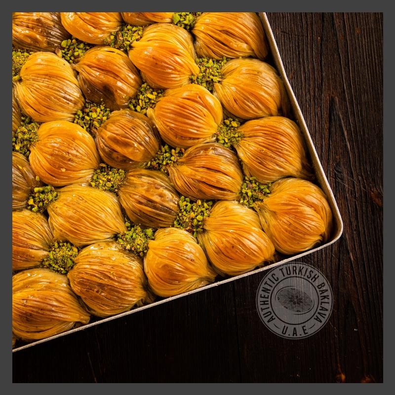 Mussel (Midye) Baklava With Pistachio - Authentic Turkish Baklava