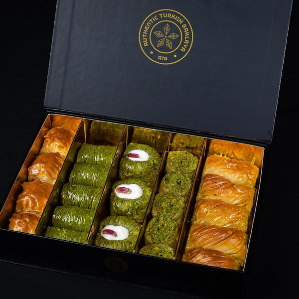 Premium Assorted Baklava Box - Bosphorus - Authentic Turkish Baklava