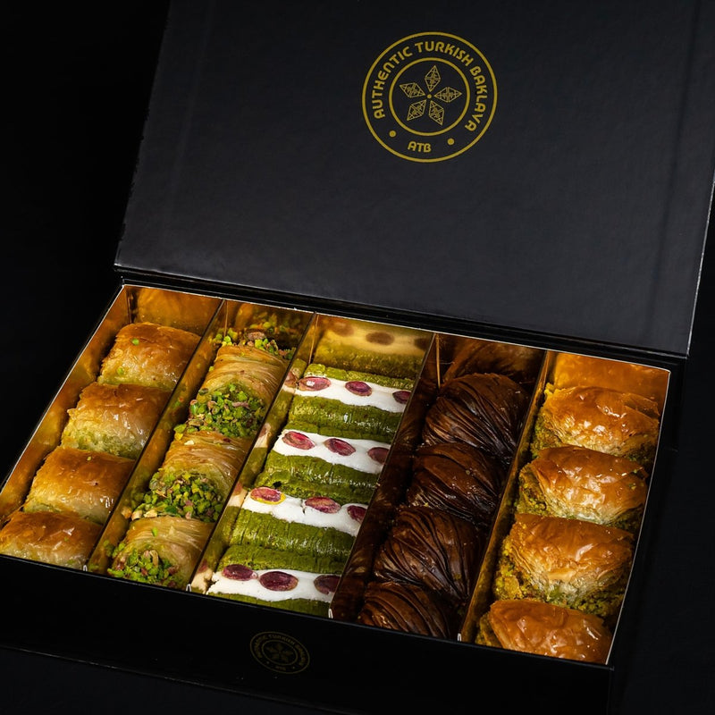 Premium Assorted Baklava Box - Galata - Authentic Turkish Baklava