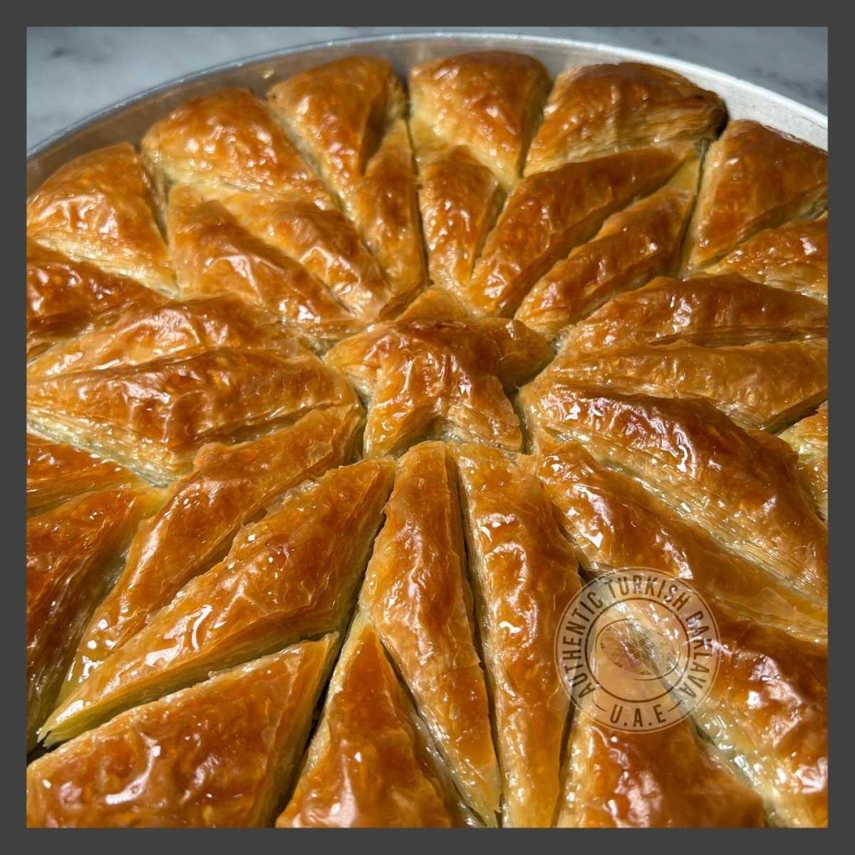 Star Baklava - in 2 KG tray - Authentic Turkish Baklava