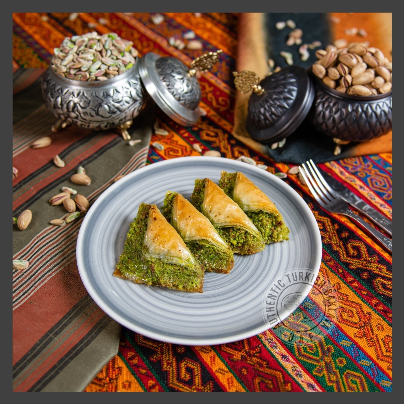 Sultan Sobiyet With Pistachio - Authentic Turkish Baklava