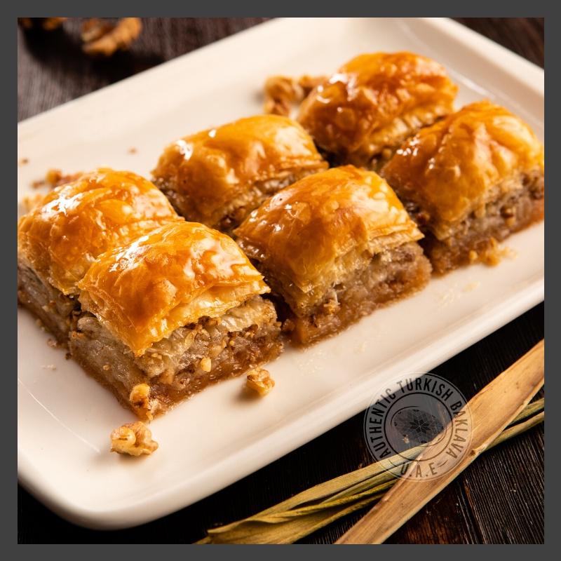 Turkish Baklava With Walnut - Authentic Turkish Baklava